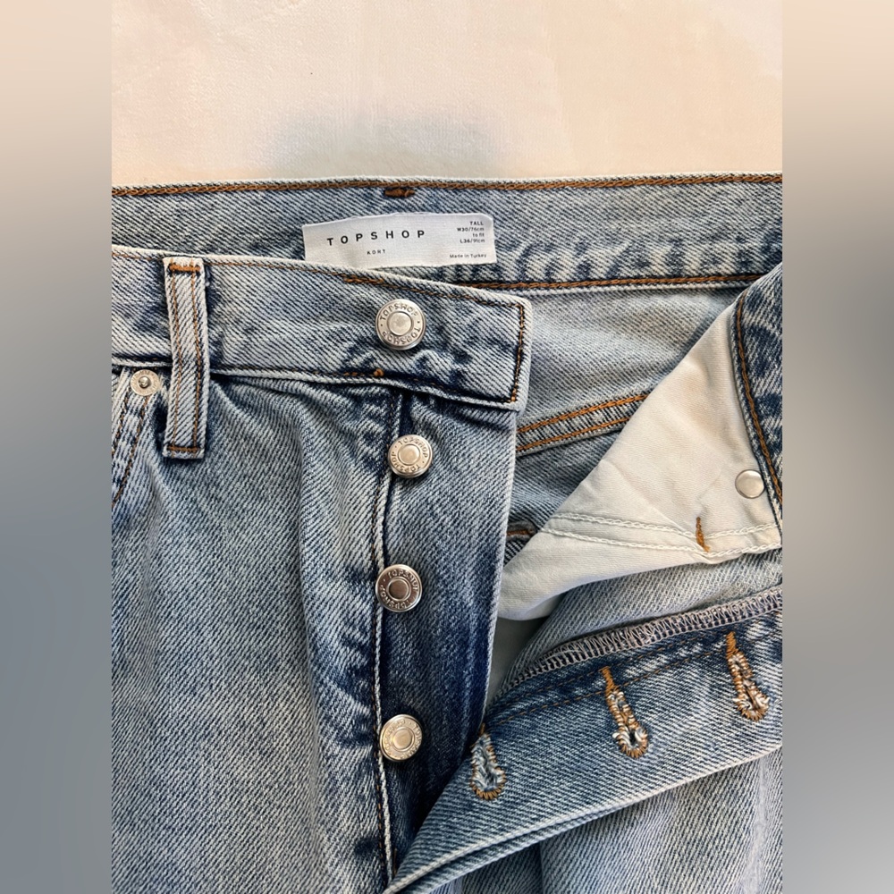 Topshop Light Blue Women’s Jeans XTall